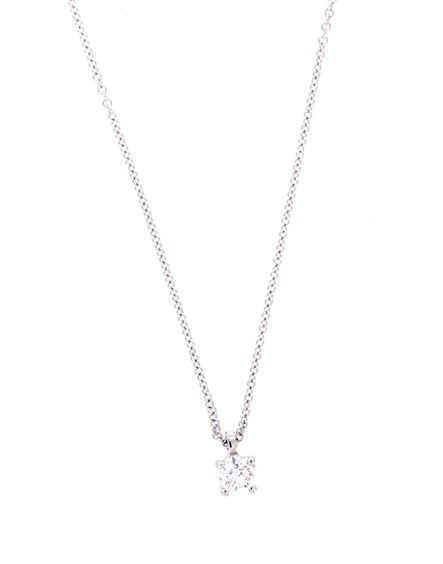 Collar Crivelli Mujer PUNTO LUCE in Oro blanco Diamante 0.70 Ct 024-0481 0.70 G SI - 024-0481 0.70 G SI